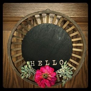 Hello wreath